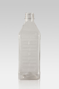BOTELLA 750 ML CUADRADA PET